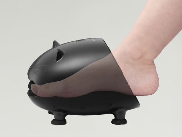 新たに手と足それぞれの専用モードを搭載 猫型マッサージャー「ルルド