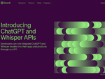 OpenAIが開発者向け「ChatGPT」と「Whisper」のAPIを公開