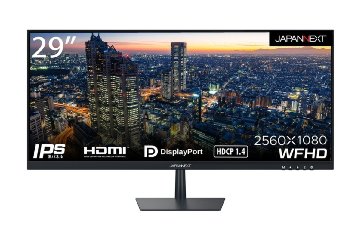 ASCII.jp：JAPANNEXT、29型ワイドフルHDの液晶ディスプレー「JN 