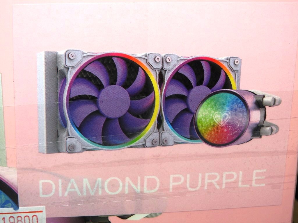 ASCII.jp：ファンが紫色のド派手な水冷ユニットが入荷