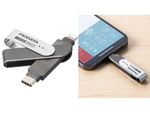サンワダイレクト、LightningコネクターとUSB Type-Cコネクターを備えるUSBメモリー3製品を発売