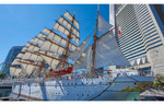 歴史ある「帆船日本丸」が月数回の「総帆展帆」「満船飾」を実施！　帆を広げた迫力ある帆船をご覧あれ