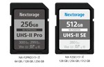 Nextrage、UHS-IIメモリーカード上限速度に迫るNX-F2PROシリーズと4K撮影に対応のNX-F2SEシリーズを発売