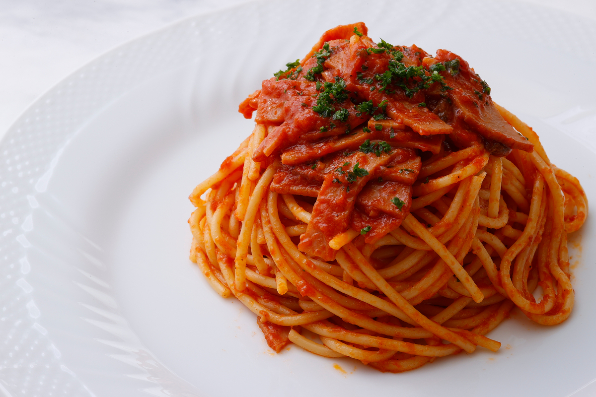 スパゲティナポリタンセット　食品