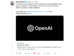 OpenAIのCEO サム・アルトマン氏が来日、応募フォームを公開
