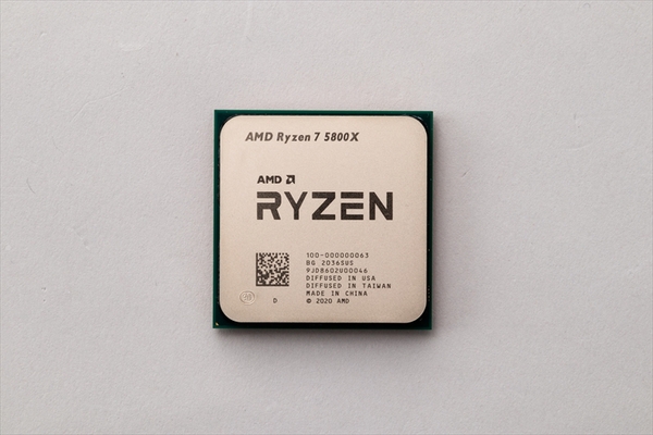 Ryzen7　5800x(未使用品)