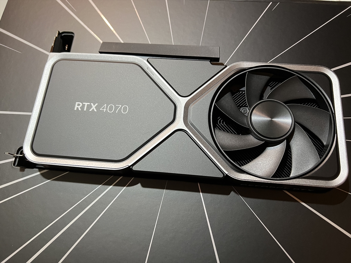 ASCII.jp：DLSS FGやAV1エンコード対応のRTX 3080!? GeForce RTX 4070
