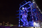 横浜の“動くガンダム”、GW期間に「機動戦士ガンダム 閃光のハサウェイ」の演出を再演！　「水星の魔女」キッチンカーも登場