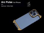 iPhoneをダイレクトに感じられるiPhoneケース、「Arc Pulse for iPhone 14 Pro／Pro Max アルミ・ミラーゴールド」