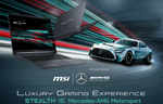 MSI、Mercedes-AMGとのコラボレーションモデルノートPC「Stealth 16 Mercedes-AMG Motorsport」をCOMPUTEX 2023にて発表