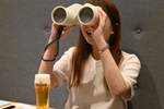 VR双眼鏡でビール工場見学！ サントリーが都内2店舗で実施している「ファクトリー・トレック」を体験