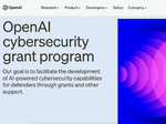 OpenAI、100万ドル規模のセキュリティ助成プログラムを開始