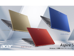 日本エイサー、カラフルでスタイリッシュなスタンダードノートパソコン「Aspire 5」新製品6モデルを発表