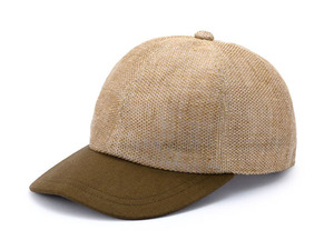 麻100%の「尾州からみ織り」と綿麻を使った涼しい夏の帽子