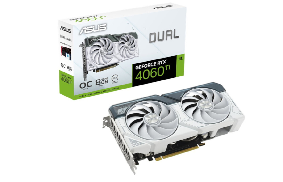 ASCII.jp：ASUS、GeForce RTX 4060 Tiシリーズ搭載ビデオカードの白色