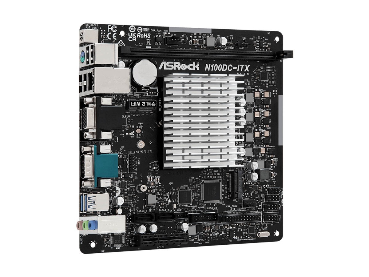 ASCII.jp：ASRock、インテルN100を搭載したACアダプター＆ファンレス