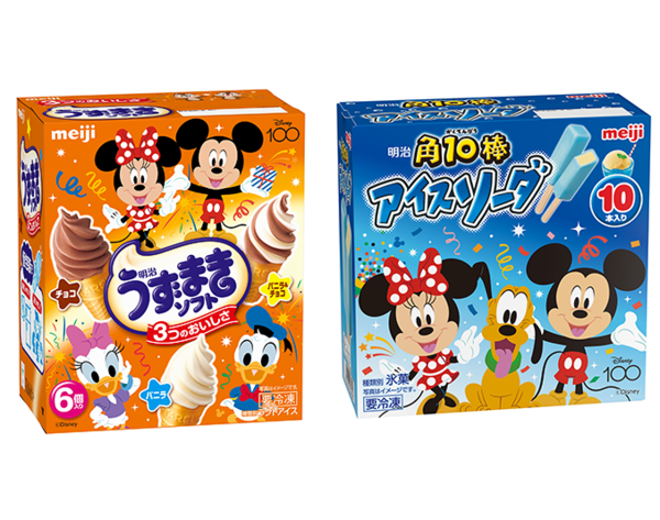 隠れミッキーを探せ！「うずまきソフト」など期間限定ディズニーパッケ
