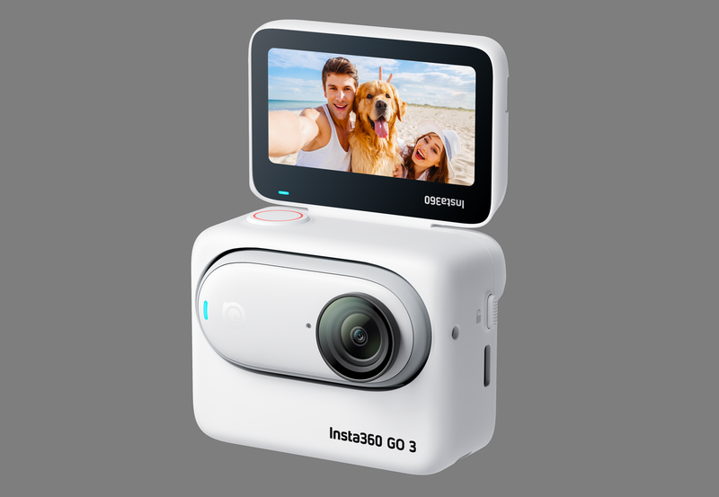 2.7K動画が撮れる親指サイズのアクションカメラ「Insta360 GO 3」発表