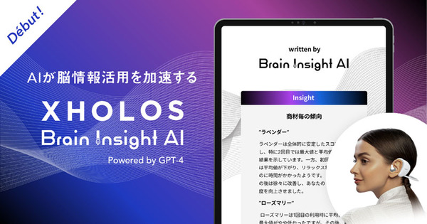 「XHOLOS Brain Insight AI Powered by GPT-4」