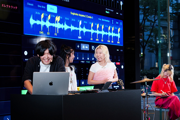 STUTSとCHAIによる音楽のコラボレーションをテーマにしたToday at AppleがApple表参道で開催