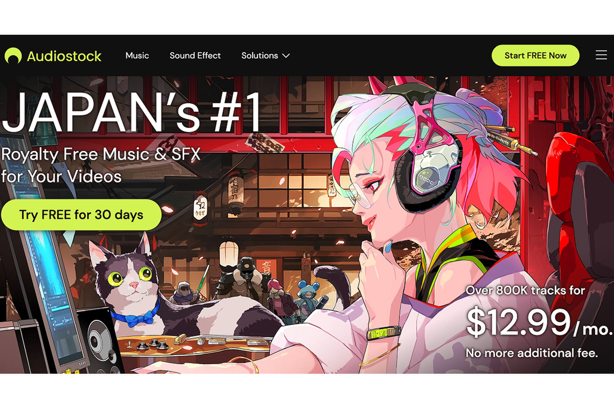 Audiostock 海外版」がフルリニューアル 80万点以上の音楽作品が使い放題の定額制プラン「Unlimited Plan」開始 : -  ASCII STARTUP