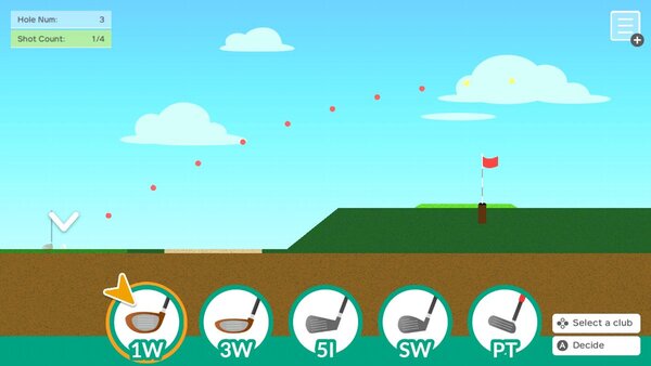 パズル感覚で遊べるゴルフゲーム『サイドビューゴルフ』がSwitchで配信中！