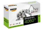 各種PCパーツにあわせやすいホワイトモデル「INNO3D GeForce RTX 4060 Ti 16GB TWIN X2 OC WHITE」