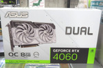 白色のGeForce RTX 4060がASUSから発売