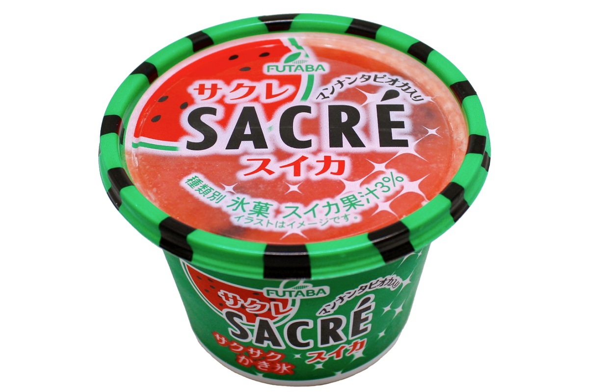 ASCII.jp：スイカみたい！ ローソン限定「サクレスイカ」はサクレ初のフレーバー