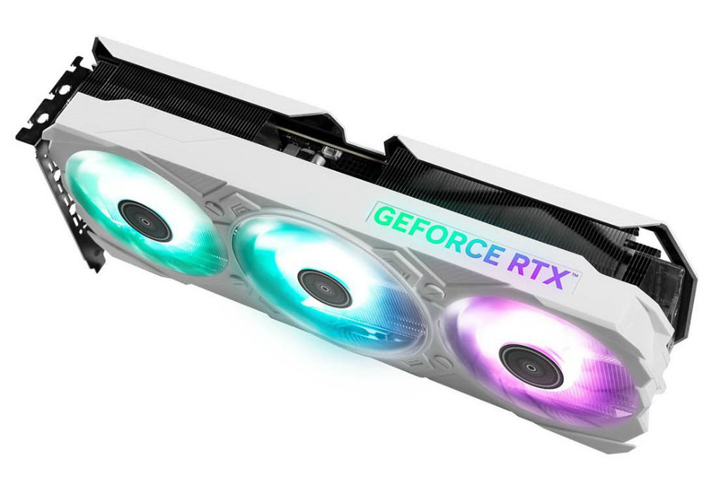 ASCII.jp：サイドにRGB LEDを備える白いGeForce RTX 4070 Ti