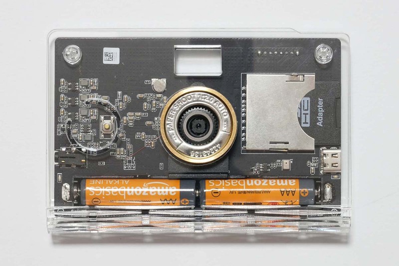 PaperShoot 基盤のみ 実機レビュー】透ける基板に胸がﾄｩﾝｸ…！「PaperShoot」で俺は撮る