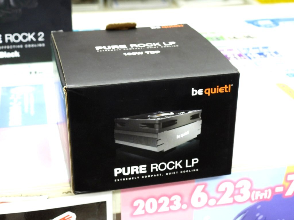 高さ45mmのロープロファイルCPUクーラー「PURE ROCK LP」がBe quietから