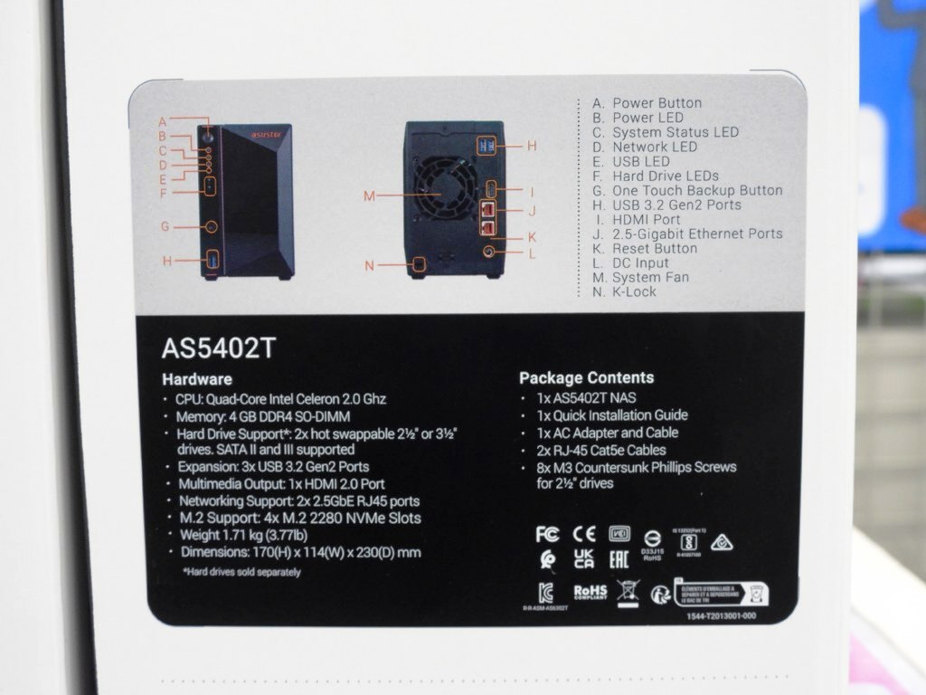 M.2 SSDを搭載できるNASがASUSTORから発売、配信者やクリエイター向け
