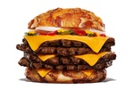 総カロリー1399kcalの超大型チーズバーガーが降臨　バガキン、チーズと肉の饗宴