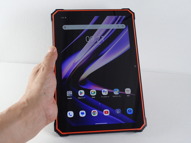 タブレットもタフボディーの時代！ Blackview「OSCAL Spider 8」は 