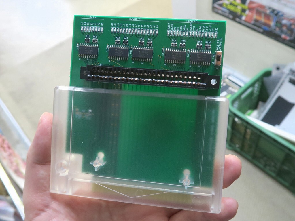 MSXバスモニタカートリッジ基板