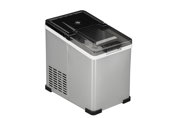 車載高速製氷機 カーキャンプでも氷を楽しめる！ 車載電源に対応する高速製氷機「VS