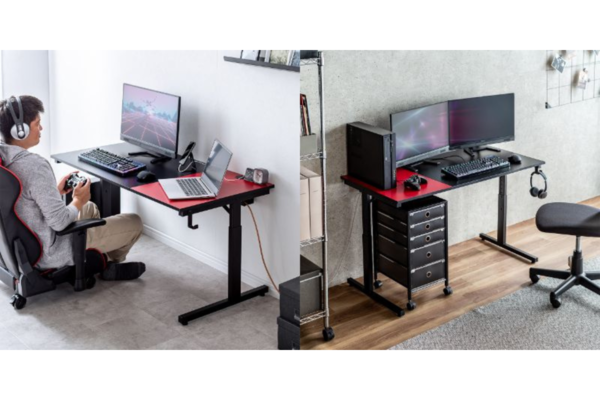 サンワダイレクト、高さ8段階で調整できるシンプルデスクを発売 - 週刊