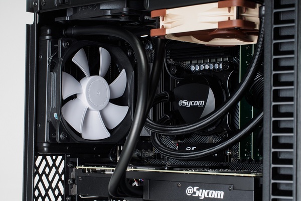 120mmラジエーターでも大丈夫？ 13700K＆RTX 4070 Tiのデュアル水冷