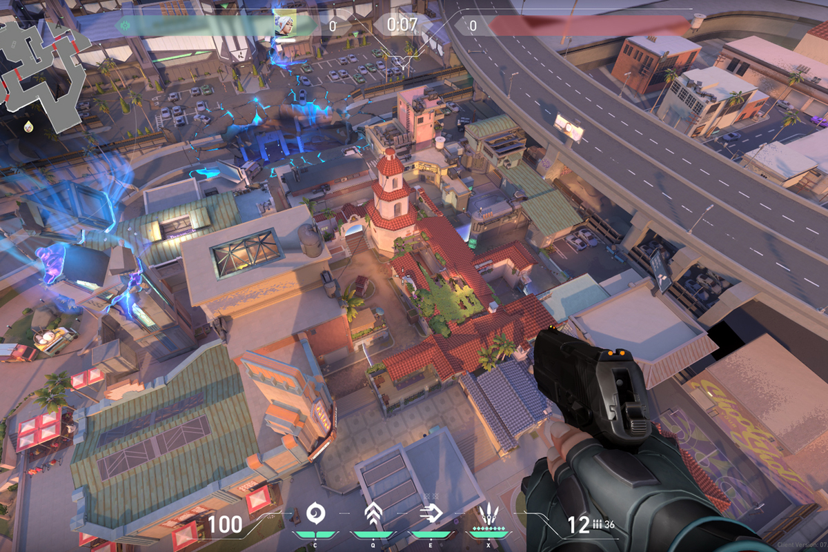 ASCII.jp：「VALORANT」新マップ「サンセット」は中央エリアの