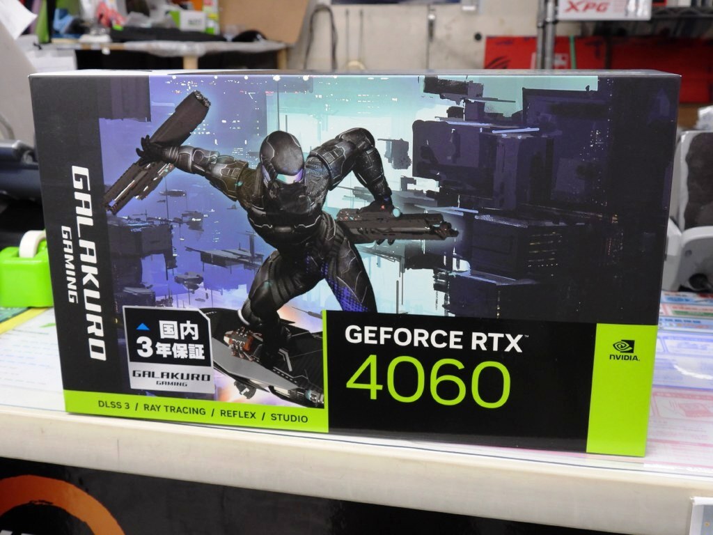 長さ157mmのコンパクトなGeForce RTX 4060が玄人志向から発売