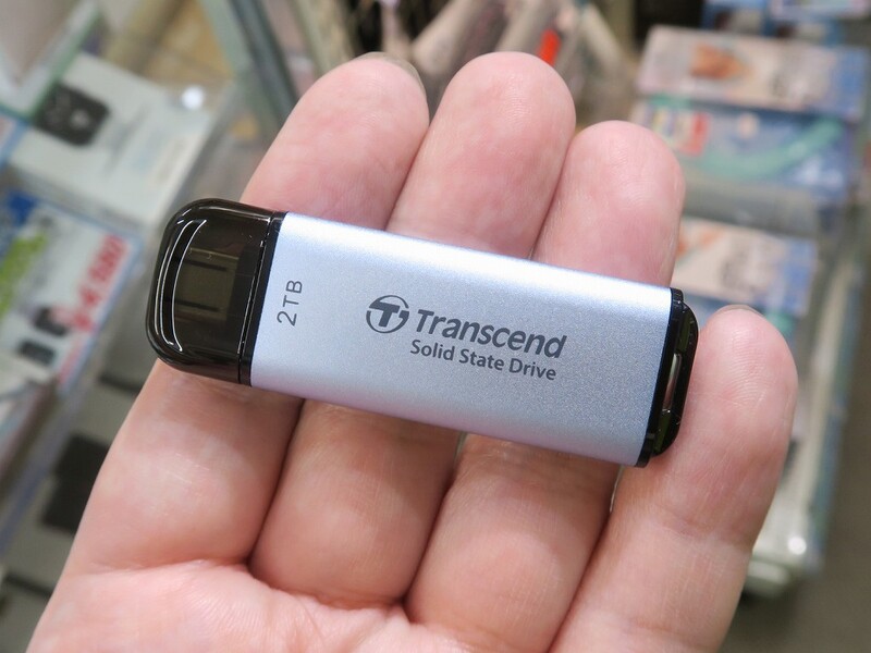 新品トランセンド ポータブルSSD 512GB 高速Type-A/C 両方対応 【公式