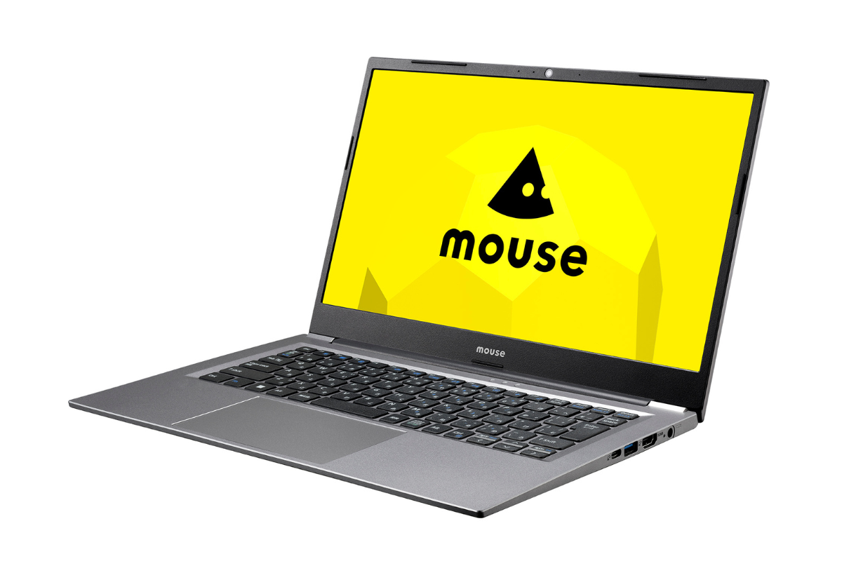 りつ０４　mouse B4-I1U01PG-B　美品　MIL規格対応 ASCII.jp：マウスコンピューター、「mouse B4」にMicrosoft 365