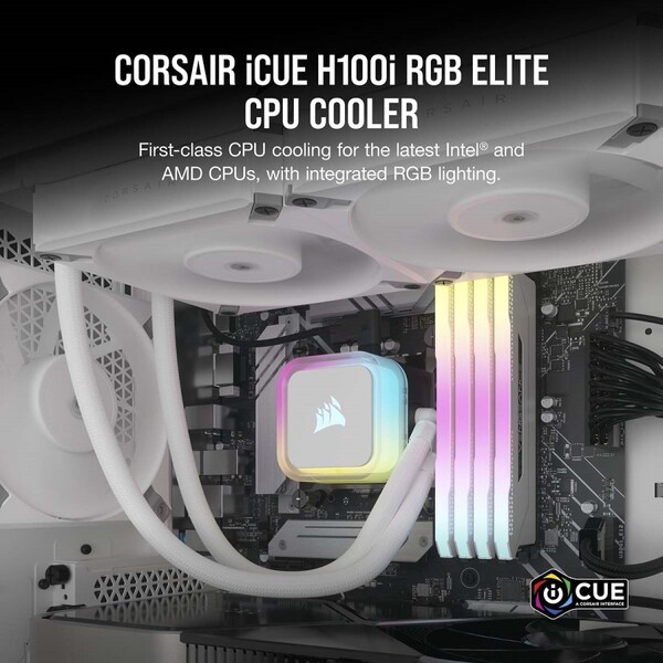 Corsair iCUE H100i RGB PRO XT 簡易水冷 新品未開封