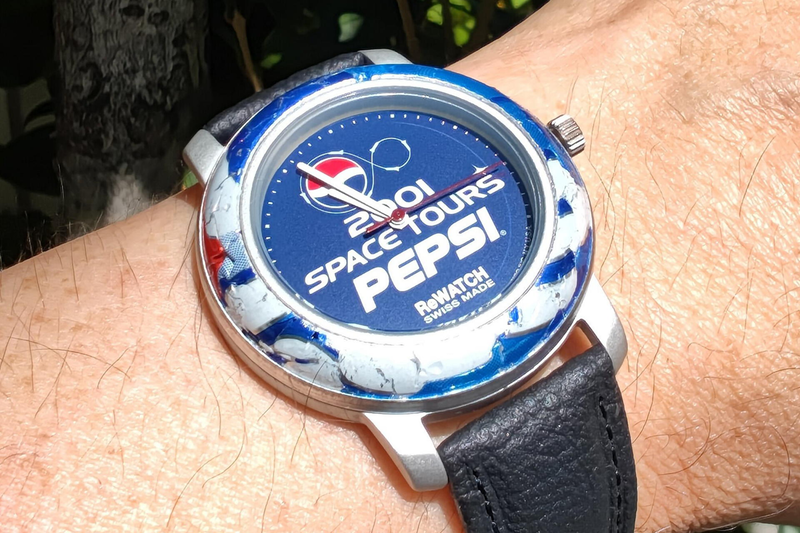 非売品 PEPSI ペプシ2001 スペースツアーズ腕時計 美品！ - 時計