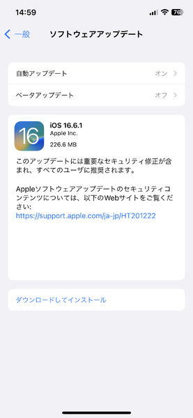 iOS 16.6.1