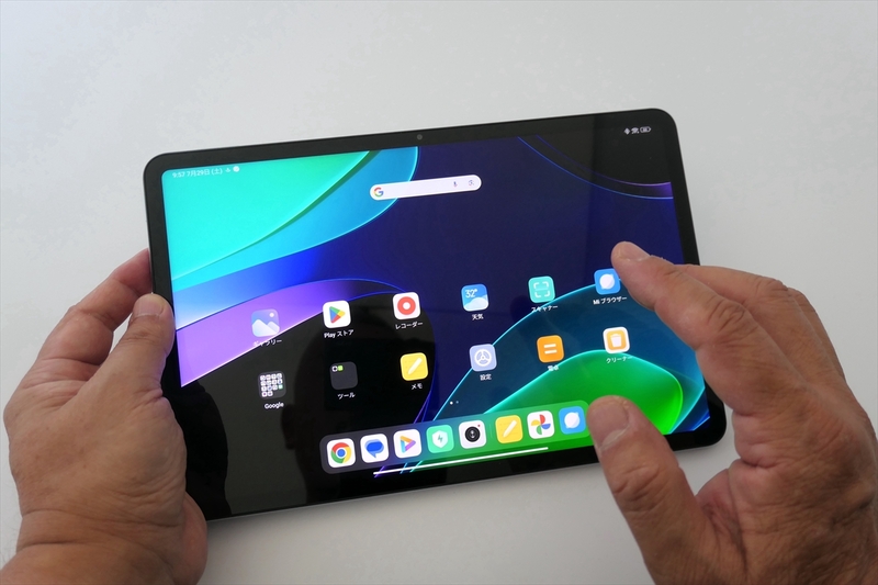 Xiaomi Pad 6 本体 ブルー 128GB キーボード+スタイラスペン Xiaomi Pad 6」はキーボードやペンで使い倒せるミドルハイタブレット