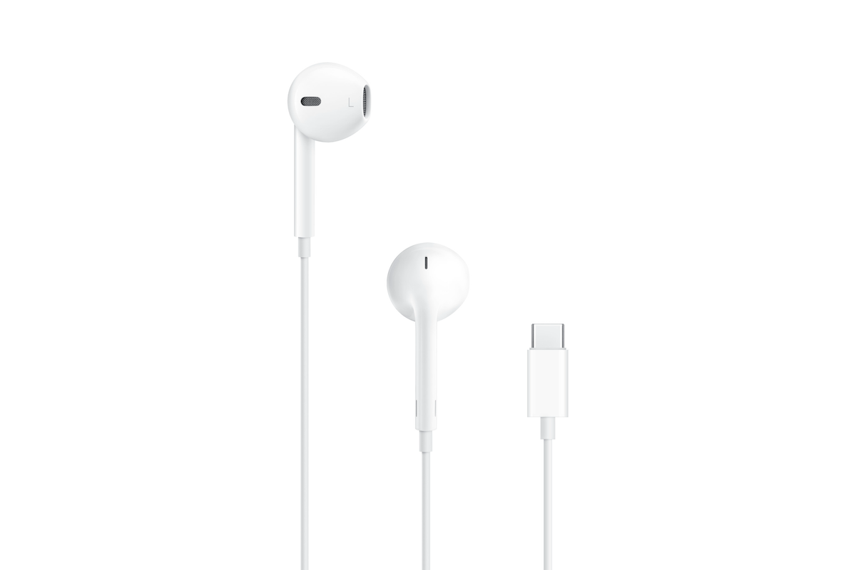 USB Type-C端子を採用した有線イヤフォン「EarPods（USB-C）」