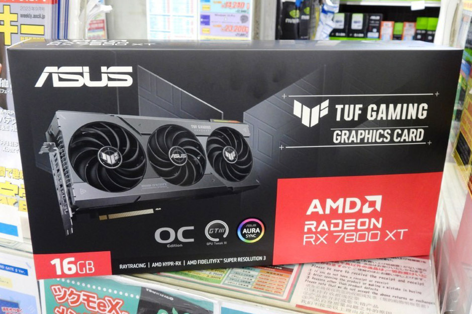 ASCII.jp：ASUS TUF GamingからRadeon RX 7800 XTが登場