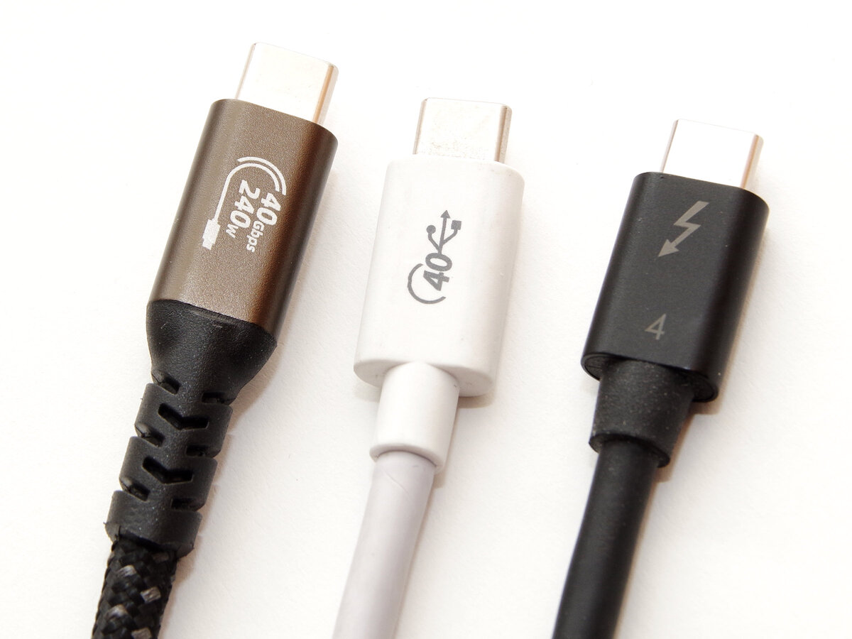 USB-Cケーブルは対応規格により速度と最大長が異なる